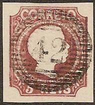 005.002.fb
CE 5
5 réis
Tipo III
C.Barras 6:8:6 Nr. 42 de Setúbal
Certificado - Ferchenbauer
