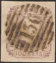 018.002.fb
CE 18
100 rÃ©is
C.Barras 4:3:4 Nr. 156 de Tomar
