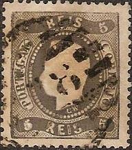 027.005.fb
CE 27
5 rÃ©is
Tipo VII
C.Barras 3:2:3 Nr. 78 de Coimbra

