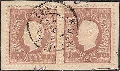 038.pl12.002.fb
CE 38
15 rÃ©is
Tipo I
P.Liso
Dent. 12 1/2
(par horizontal sobre fragmento)
C.Datado (duplo cÃ­rculo) do Funchal
