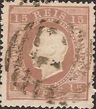 038.pl13.001.fb
CE 38
15 rÃ©is
Tipo I
P.Liso
Dent. 13 1/2
C.Barras 3:2:3 Nr. 1 de Lisboa
