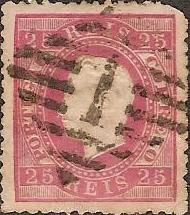 040.pl12.014.fb
CE 40
25 rÃ©is
Tipo IV
P.Liso
Dent. 12 1/2
C.Amb. Postal (barras)
