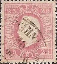 040.pl12.018.fb
CE 40
25 rÃ©is
Tipo VIII
P.Liso
Dent. 12 1/2
C.Nominativo DG-304 "D. DO C. / DE / PINHEL"

