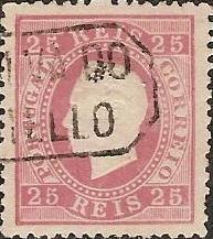 040.pl12.031.fb
CE 40
25 rÃ©is
Tipo XVI
P.Liso
Dent. 12 1/2
C.Nominativo DG-291 "PENALVA DO / CASTELLO"
