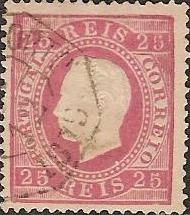 040.pl13.003.fb
CE 40
25 rÃ©is
Tipo I
P.Liso
Dent. 13 1/2
C.Amb.Postal (octogonal)
