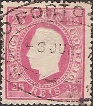 040.pl13.020.fb
CE
25 rÃ©is
Tipo XIV
P.Liso
Dent. 13 1/2
C.Amb.Postal (dupla oval)

