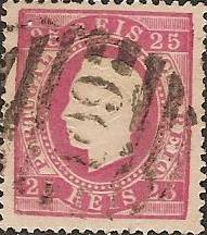 040.pl13.024.fb
CE
25 rÃ©is
Tipo XVII
P.Liso
Dent. 13 1/2
C.Barras 3:2:3 Nr. 109 de BraganÃ§a
