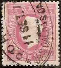 040.pl12.036.iv
CE 40
25 rÃ©is
Tipo V
P.Liso
Dent. 12 1/2
C.Datado (dupla oval) das Caldas da Rainha
