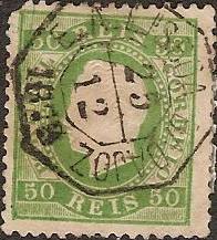 041.PL12.003.fb
CE 41
50 rÃ©is
Tipo II
Papel Liso
Dent. 12 1/2
C.Amb.Postal (octogonal)
