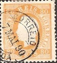 042.PP12.002.fb
CE 42
80 rÃ©is
Tipo I
P.Porcelana
Dent. 12 1 /2
C.Datado (mecÃ¢nico) de Lisboa
