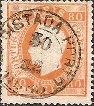 042.PP13.002.fb
CE 42
80 rÃ©is
Tipo II
P.Porcelana
Dent. 13 1 /2
C.Datado (registo) do Porto
