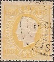 051.PL13.002.fb
CE 51
150 rÃ©is
Tipo II
P.Liso
Dent. 13 1/2
C.Datado (circular) de Lisboa
