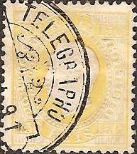 051.PP12.010.fb
CE 51
150 rÃ©is
Tipo III
P.Porcelana
Dent. 12 1/2
C.Telegrafia (circular) de Lisboa
