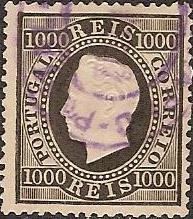 067.PL13.004.fb
CE 67
1000 rÃ©is
P.Liso
Dent. 13 1/2
C.Telegrafia (oval) de Lisboa (violeta)
