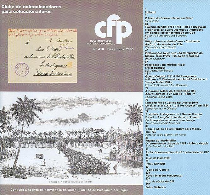 Boletim do CFP NÂ°410
Dezembro 2005

