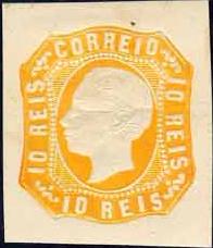 CE 15
ReimpressÃ£o de 1885
Amarelo-laranja
