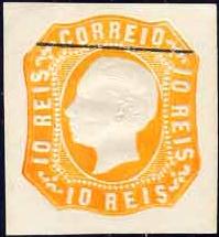 CE 15
ReimpressÃ£o de 1885
Amarelo-laranja
TraÃ§o 18 mm
