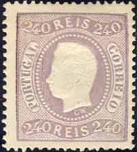 CE 35
ReimpressÃ£o de 1885
LilÃ¡s-vivo
Denteado 13 1/2

