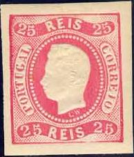 CE 22
ReimpressÃ£o de 1885
Carmim-rosa
Tipo XIV
