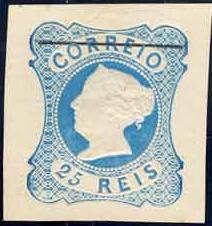 CE 2 
ReimpressÃ£o de 1885
Azul-claro
Tipo III
TraÃ§o 16,5 mm
