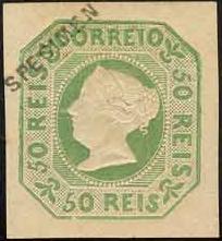 CE 3 
ReimpressÃ£o de 1905
Verde
Sobrecarga SPECIMEN
